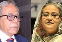 সাহাবুদ্দীন আহমেদের মৃত্যুতে রাষ্ট্রপতি ও প্রধানমন্ত্রীর শোক