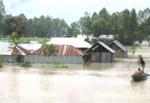 ভারী বৃষ্টিতে নদ-নদীর পানি বাড়ার শঙ্কা