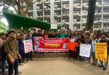 ১০ দফা দাবি না মানলে পুরো ঢাকা শহর অচল করে দিবো