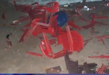 নীলকমলে স্বতন্ত্র চেয়ারম্যান প্রার্থীর নির্বাচনী অফিসে হামলা-ভাঙচুর