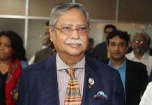 পদত্যাগপত্রে যা লিখেছেন সাহাবুদ্দিন