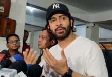 সংবাদ সম্মেলনে নিজেকে নির্দোষ দাবি শাকিব খানের