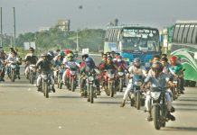 শুক্রবার থেকে মোটরসাইকেল চলাচল নিষিদ্ধ