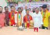 আওলাদ হোসেন সিয়ামকে আধুনিক সন্ধ্যা তাঁরা ক্লাবের সংবর্ধনা