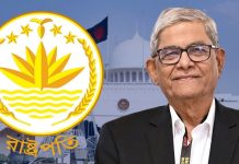 শপথ নিলেন রাষ্ট্রপতি মির্জা ফখরুল